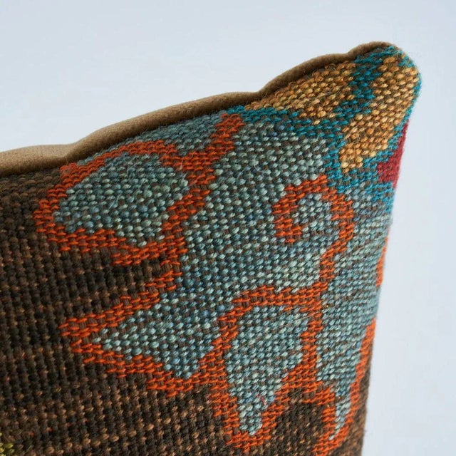 2020s Schumacher Khotan Weave Pillow For Sale - Image 5 of 6