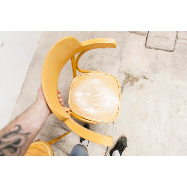 Bistro Armchairs, 1960s, Set of 4 For Sale - Image 17 of 18
