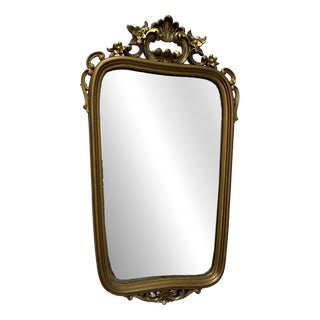 Wooden Mirror by Michele Grasso, 1950s For Sale