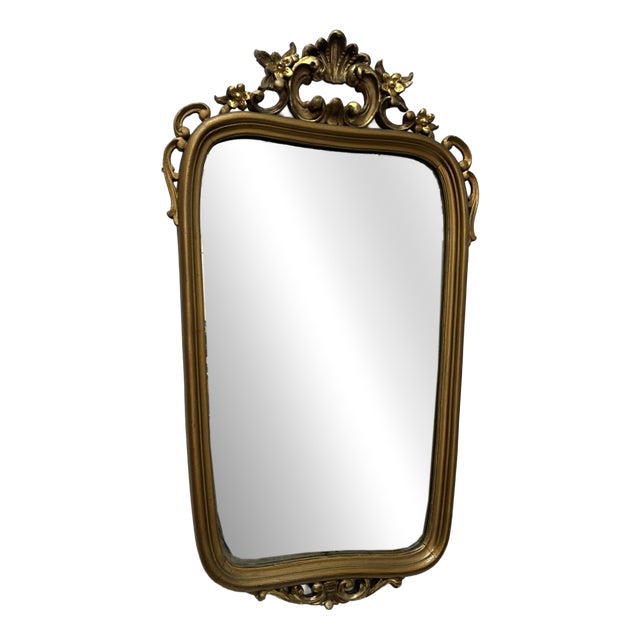 Wooden Mirror by Michele Grasso, 1950s For Sale