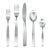 Contemporary Mepra Mediterranea Ice 20-Piece Flatware Set For Sale - Image 3 of 3