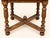 17th Century Louis XIII Style Side Table in Oak with Turned Legs For Sale - Image 3 of 6