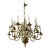 Late 19th-Early 20th Century Dutch Baroque Taste Chandelier For Sale