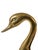 Metal Vintage Mid-Century Solid Brass Swan Planter and/or Catchall 7" For Sale - Image 7 of 11