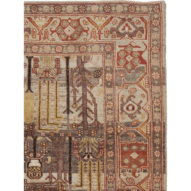 Rustic Galerie Shabab Collection Early 20th Century Persian Bidjar Rug For Sale - Image 3 of 10