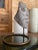Surrealist Carved Stone Face Sculpture Steel Base Tribal Style Raw Wood Pedestal For Sale - Image 12 of 17