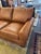2020s Pottery Barn Turner Roll Arm Leather Sofa, Caramel For Sale - Image 5 of 12
