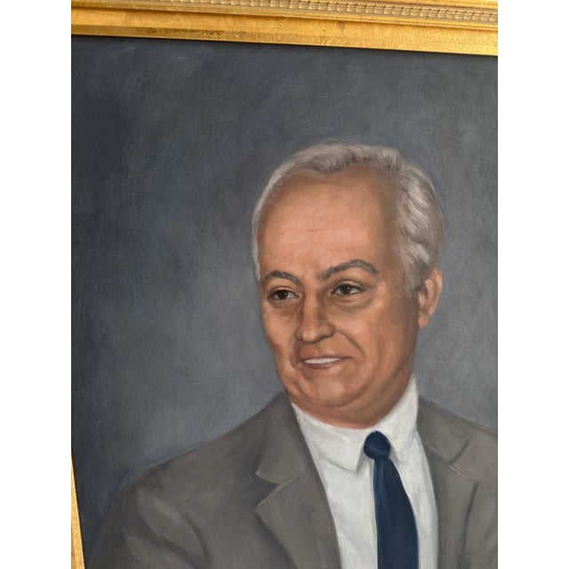 Vintage Gentleman Portrait, Framed For Sale - Image 12 of 13