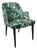 Mid-Century Armchair with Green Ape-Patterned Fabric from Thonet, Austria, 1950s For Sale