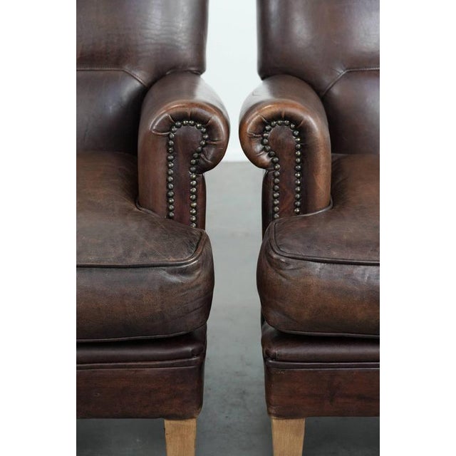 Sheepskin Armchairs, Set of 2 For Sale - Image 10 of 18