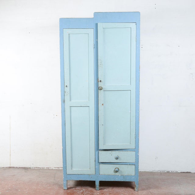 Vintage Painted Kitchen Sideboard, 1950s For Sale - Image 9 of 9