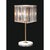 Collection Orione 2.0 Table Lamp in Metal and Crystal by Jago For Sale - Image 4 of 8