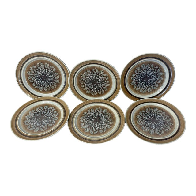Franciscan "Nut Tree" Dinner Plates - Set of 6 For Sale