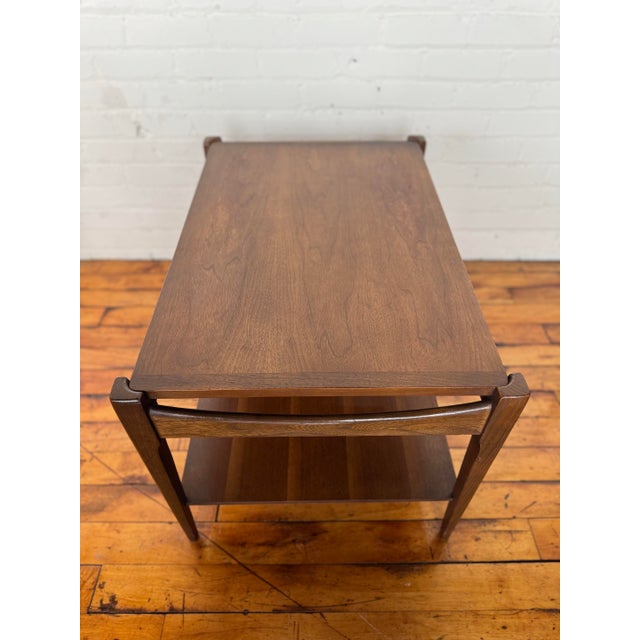 Wood Bassett Danish-Inspired Mid 20th Century Side Table For Sale - Image 7 of 7