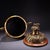 Yellow Vintage Cloisonne Enamel Incense Burner – 8.7" Gilt Tripod Censer With Dragon Lid For Sale - Image 8 of 10