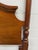 Vintage Convertible Queen or Full Size Colonial Revival Oak Four Poster Bed For Sale - Image 11 of 13