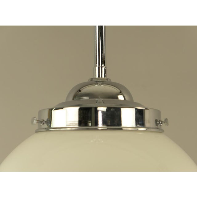 Large Bauhaus Globe Pendant, Germany, 1920s For Sale - Image 6 of 10