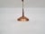 Copper pendant light with wooden details. The plastic diffuser has a small crack Up to 250V (Europe/UK Standard).The...