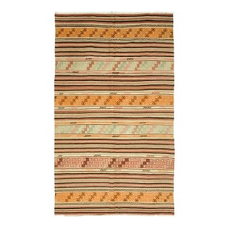 Vintage Turkish Kilim 9ft 5in X 5ft 4in For Sale