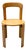 Vintage Wooden Chair by Dietiker, Switzerland, 1997 For Sale