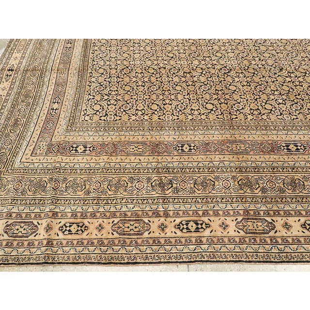 Textile Galerie Shabab Collection Early 20th Century Persian Khorassan Carpet For Sale - Image 7 of 9