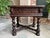 19th century Antique French Square Sofa Table Carved Oak Barley Twist Louis XIII. Direct from France, a substantial and...