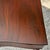 Antique Federal Style Mahogany Writing Desk on Fluted Legs For Sale - Image 9 of 12