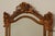Rococo Mid 20th Century Large Ornately Gilt Carved Wall Mirror For Sale - Image 3 of 18