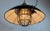 Industrial Black Enamel and Cast Iron Cage Pendant Light from Elektrosvit, 1960s For Sale - Image 17 of 18