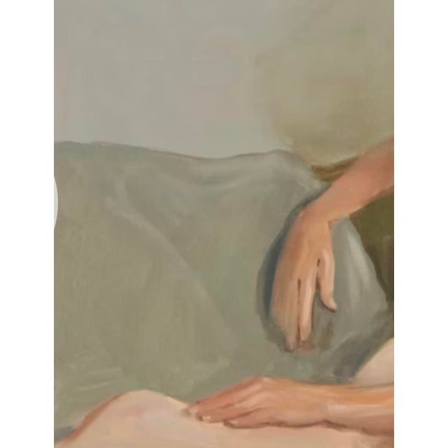 Untitled Reclining Female Nude Oil Painting — Larry Griggs (B. 1951) For Sale In San Francisco - Image 6 of 7