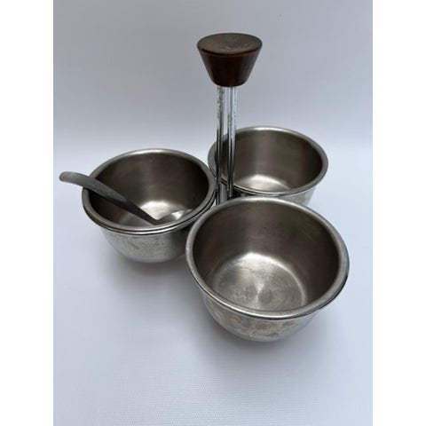 Vintage Mid-Century Modern Serving Set For Sale - Image 4 of 7