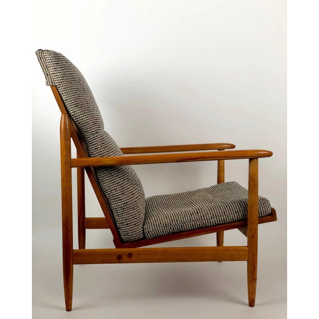 1960s Armchair from Uluv in Cherry Wood, 1960 For Sale - Image 5 of 13