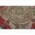 1920s Gray Classic Medallion Antique American Hooked Cotton Rug Square Carpet For Sale - Image 9 of 11
