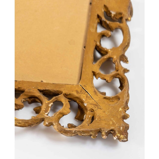 Early 20th Century Italian Carved Giltwood Florentine Picture or Painting Frame For Sale - Image 12 of 13