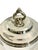 Vintage Oneida Silverplate Ice Bucket With Lid & Milk Glass Liner For Sale - Image 6 of 16