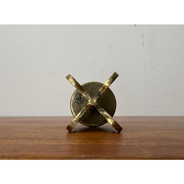 Vintage Brutalist Bronze Candleholder from Gallo, 1970s For Sale - Image 9 of 15