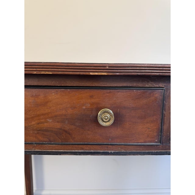 1950s Vintage Mahogany Console Table with Drawers, 1950s For Sale - Image 5 of 12