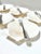 1970s 1970s Seashell Appetizer Plates & Forks – Coastal Set of 6 For Sale - Image 5 of 10