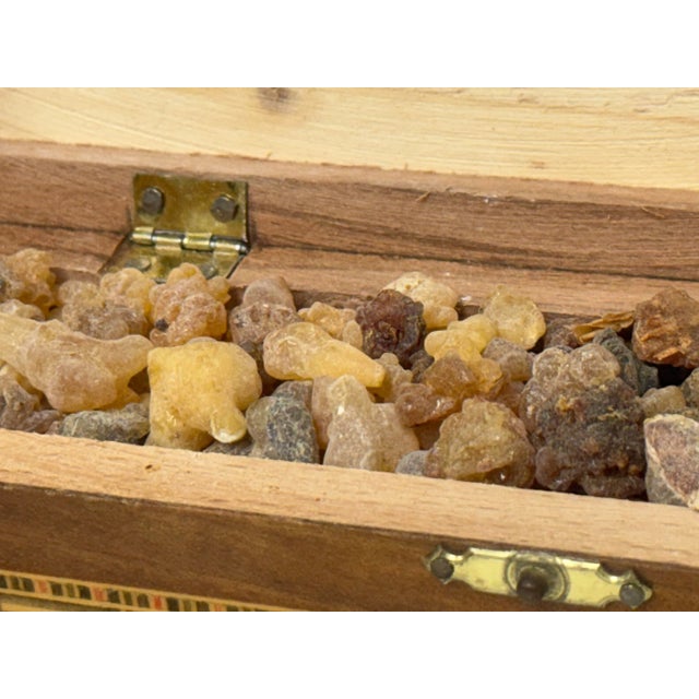 "The Gift of Kings" Frankincense + Inlaid Box For Sale - Image 11 of 12