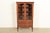 A gorgeous antique Victorian bookcase, bar cabinet, or dining cabinet In the manner of R.J. Horner & Co. USA, Circa 1890s...