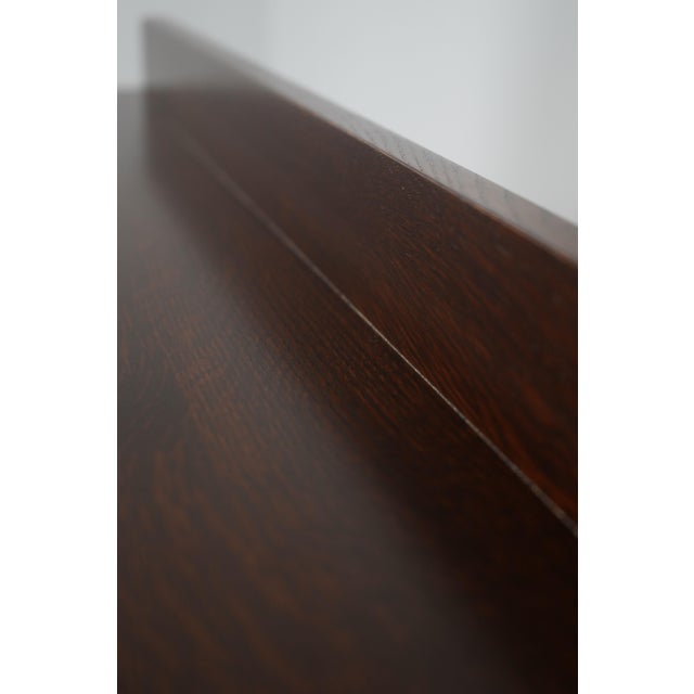 Wood Stickley Mission Oak Arts & Crafts High Chest For Sale - Image 7 of 15