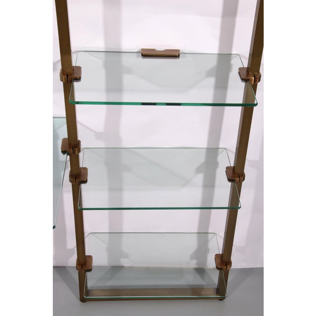 Copper Peter Ghyczy Brass Very Rare Wall Unit Model R16, 1970s For Sale - Image 8 of 16