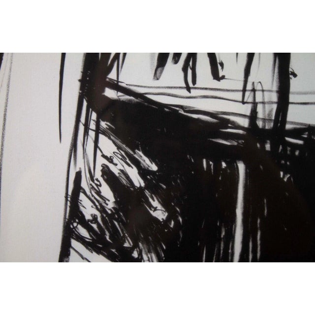 Printmaking Materials 1971 The Patriarch Signed Modern Lithograph on Paper 87/160 Framed by Leonard Baskin For Sale - Image 7 of 11