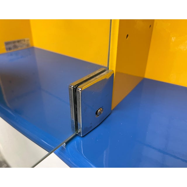 Vintage Postmodern French Bathroom Mirror Cabinet from Decotec, 1980s For Sale - Image 6 of 18