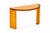 Elevate your space with this striking modern console table, crafted from high-quality transparent amber acrylic...
