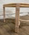 Mid 20th Century Vintage MCM Style Organic Coastal Rattan Bamboo Glass End Table or Nightstand For Sale - Image 5 of 10