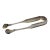 Circa 1830 American Fiddle Pattern Coin Silver Sugar Tongs by J. Peters For Sale