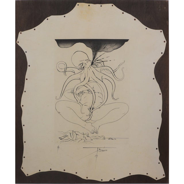 Pierre-Yves Trémois, Maritime Ecstasy, Original Signed Engraving For Sale