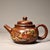 Vintage Yixing Zisha Teapot With Box – Hand-Painted Gilt Landscape Teapot For Sale - Image 4 of 9