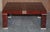 Modern Burr Walnut & Brass Inlay Coffee Table For Sale - Image 3 of 14